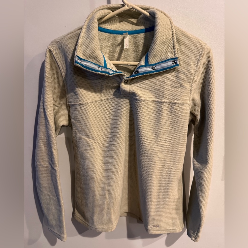 Mountain Khakis Women's Size medium Pop Top Pullover Jacket Collared Polo Style